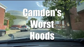 Driving Tour Camden New Jersey Hoods | Whitman Park Abandoned Urban Decay Drug Filled Mt Ephraim Ave