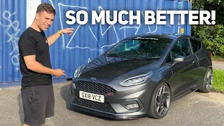 MK8 FIESTA ST GETS FRONT SPLITTER!