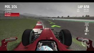 F1 2010 Turkish Grand Prix Amateur Gameplay 100% Race: Fernando Alonso