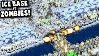 GIANT Final Wave VS Ice Bridge Base Defense! | They Are Billions Custom Map Gameplay