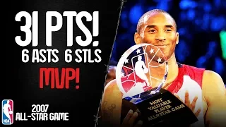Kobe Bryant 31 Points vs East All-Stars - Full MVP Highlights NBA 2007 All-Star Game