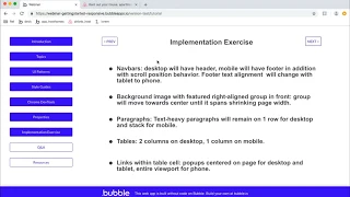 Bubble Webinar 3 - Responsive Design