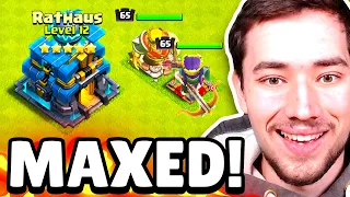 ENDLICH RATHAUS 12 MAXED! 😍 (Alle Gebäude) 10.000€ Clash of Clans Account