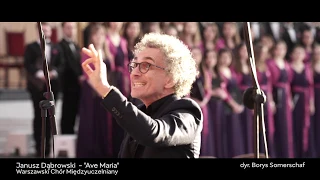 Ave Maria - Janusz Dąbrowski // Warszawski Chór Międzyuczelniany // Koncert Gloria Patri