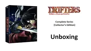 Unboxing: Drifters - Season 1 (Collector's Edition Blu-Ray)