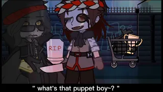 " what's that puppet boy? " Creepypasta Gacha club. [ Ft.PuppeteerJasonTheToyMaker ]