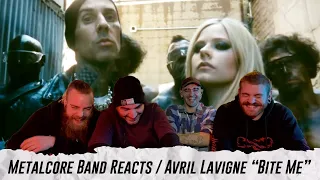Metalcore Band Reacts | Avril Lavigne 'Bite me' (feat. Travis Barker)