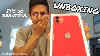 Unboxing the iPhone 11 (PRODUCT)RED 256GB