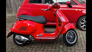 Vespa GTS300 Super (RST22) - First Ride Out