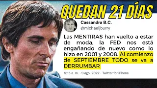 💥 MICHAEL BURRY asegura que el COLAPSO de EEUU será en 21 DÍAS 👉🏻 BLACK SEPTEMBER