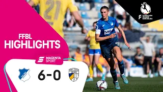 TSG Hoffenheim - FC Carl Zeiss Jena | Highlights FLYERALARM Frauen-Bundesliga 21/22