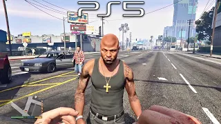 GTA 5 Looks Fantastically Real on PS5 | Photorealistic Visuals Ultra High Graphics 4K 60FPS Gameplay