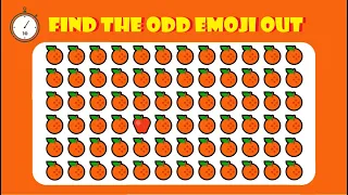 Can You Find The Odd Emoji Out? || Best Eye Test # 16 || 99% Fail