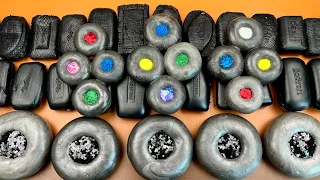 Guess the color 🖤 ASMR crushing soap boxes with colored foam 🌈 Clay cracking 🖤 Cutting soap cubes 🌈