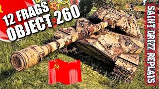 WoT Object 260 Gameplay ♦ 12 Frags 8.7k ♦ Heavy Tank Review