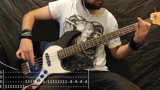 Avril Lavigne - Sk8er Boi Bass Cover (Tabs)