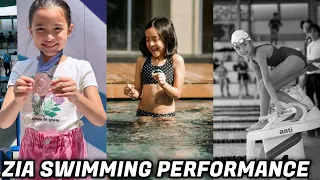 ZIA Dantes PINATAOB Ang mga Kalaban sa Kanyang HUSAY sa Swimming Competition WAGI FIRST Medal ni Zia