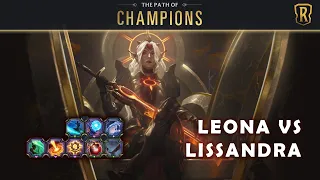Path of Champions: Leona vs Lissandra