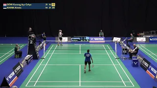 Match Point - Komang Ayu Cahya Dewi vs Kristin Kuuba - WS, Final - Denmark Masters 2023