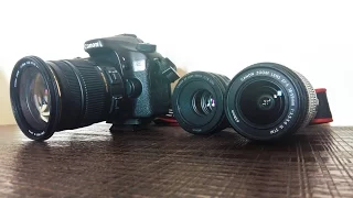 Canon 18-55mm STM vs. 50mm 1.8 STM vs. Sigma 17-50mm 2.8 Video Quality