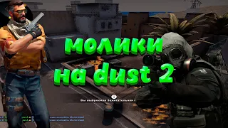 МОЛИКИ НА ДАСТ 2 / МОЛИКИ НА DUST 2 / МОЛОТОВЫ НА ДАСТ 2 / МОЛОТОВЫ НА DUST 2