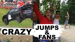 Shell Helix Rally Estonia 2019. Crazy JUMPS