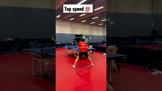 Harimoto vs Truls ... backhand speed exchange #tabletennis #shorts #sports #tabletennis #pingpong