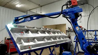 Robotic Welder for Aluminum Boats