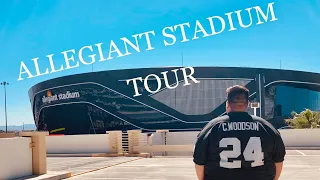 Allegiant Stadium Tour! Las Vegas Raiders 2021!