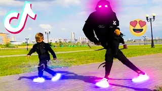 Tuzelity Dance 😎⭐️ Monster Neon Mode 😱⭐️ Tuzelity SHUFFLE CHALLENGE 😂🔥