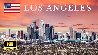 ▶️ LOS ANGELES, California | USA 🇺🇸 | by Drone Footage | 8K ULTRA HD