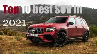 Top 10 the best mid size luxury SUV for 2021.