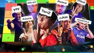 Ranking Every Valorant Player Name From Masters Berlin: From Asuna to zunba | Top Tier Ep.8