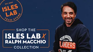 Ralph Macchio Creates New York Islanders Merch at Isles Lab