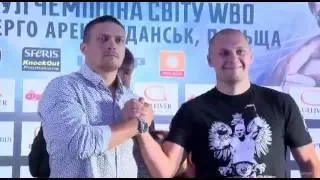 УСИК - ГЛОВАЦКИ FACE OFF || Glowacki vs Usyk #Kyiv