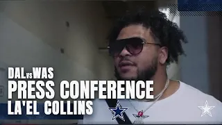 La'el Collins Postgame Week 14 | #DALvsWAS | Dallas Cowboys 2021