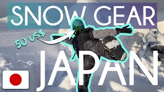 Winter Pack List  | Snow GEAR Guide for skiing / snowboarding Japan Hokkaido 🏂🗾🗻 2023/2024