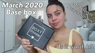 My first ever Boxycharm box! | March 2020 unboxing + first impressions