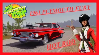 Punatakki - KOEAJOSSA PLYMOUTH FURY (1961 Plymouth Fury) - My Summer Car Mod Testaus - Suomi