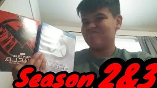 Agents of Shield Season 2 & 3 unboxing