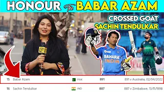 Babar Azam Enjoying Company Of Great Sachin Tendulkar | Pakistani Public Reaction |LahoriFied Speaks