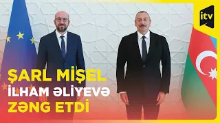 İlham Əliyev və Şarl Mişel Yevlax görüşündən danışdılar