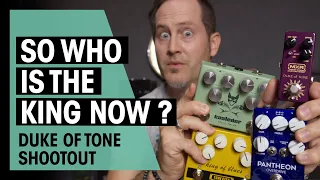 MXR Duke Of Tone VS Competitors | Shootout vs Wampler, Kasleder, Tone City | Thomann