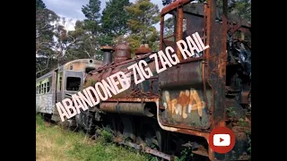 Abandoned Zig Zag Rail(  Steam Trains Caught In Bushfires)Millions lost!!