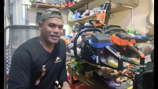 Ini chainsaw merk jepang, itali dan korea dan cina