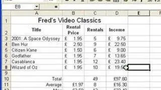 Microsoft Excel Tutorial for Beginners #6 - Formatting Pt.1