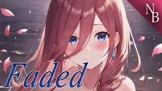 Nightcore - Faded (Lyrics)