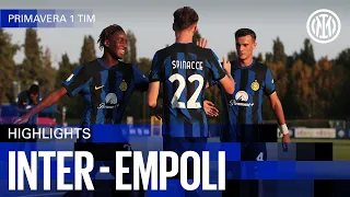 INTER 2-0 EMPOLI | U19 HIGHLIGHTS | CAMPIONATO PRIMAVERA 1 TIM 23/24 ⚽⚫🔵