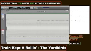 Train kept A Rollin' Backing Track / The Yardbirds