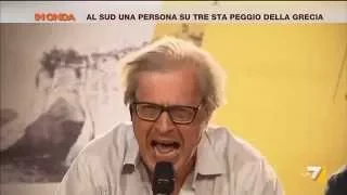 Sgarbi vs M5S e magistrati: 'Ladri di stipendi, ignoranti e deficienti!'